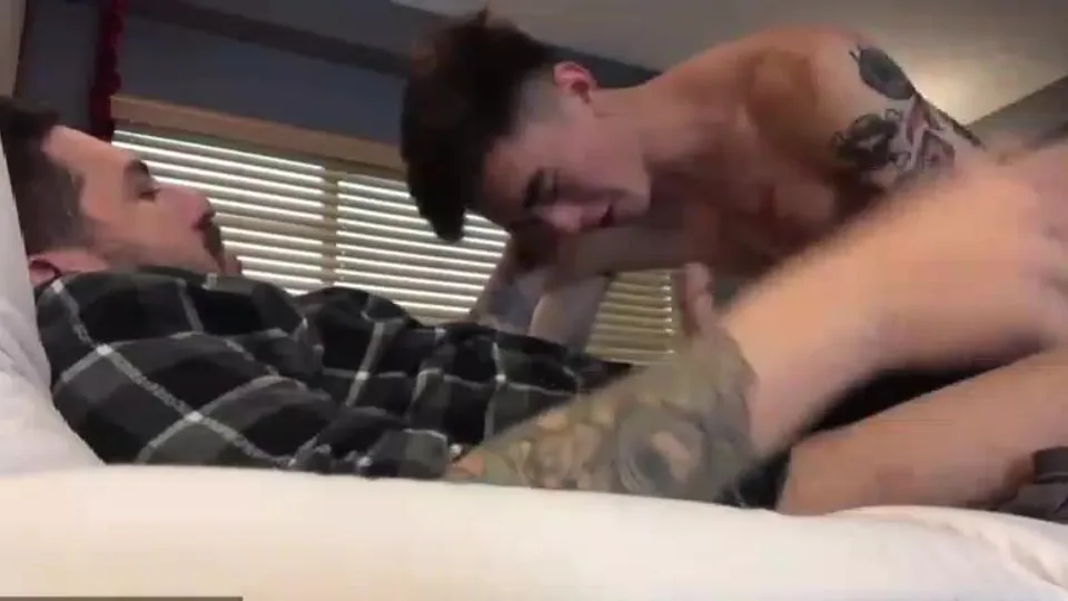 Artist's Fan Gives Him a Passionate Blowjob