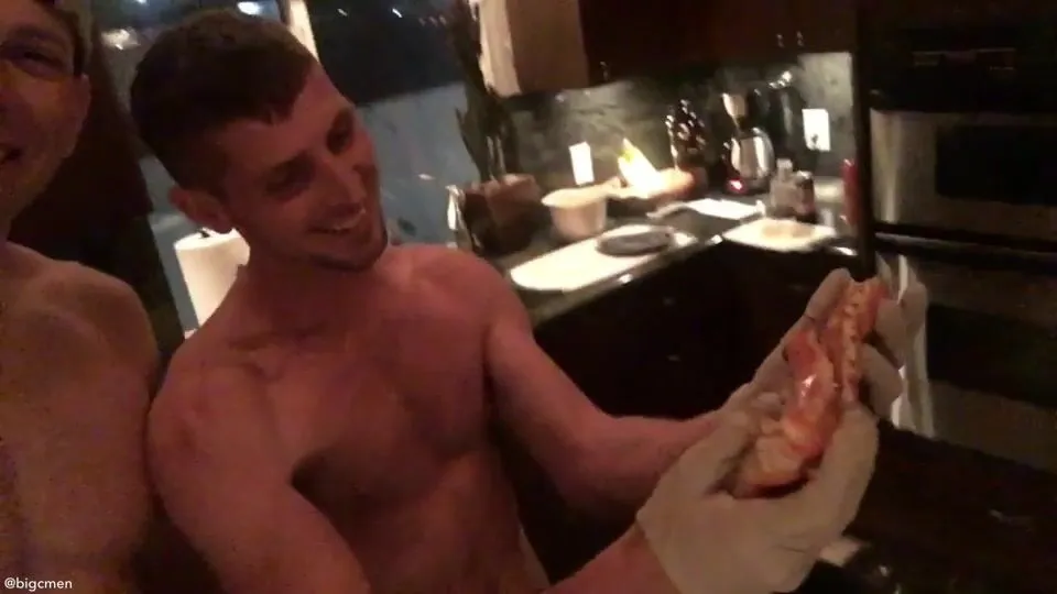 Fans - Jared and I sharing our Valentines Day Dinner with y'all - gay porn video