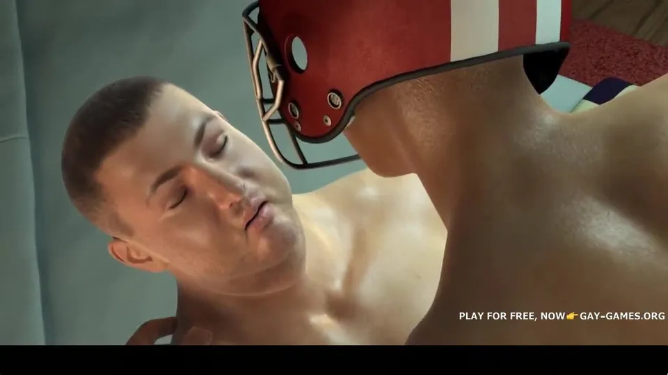 FAT 3D COACH GETS FUCKED IN THE ASS BY THE QUARTERBACK