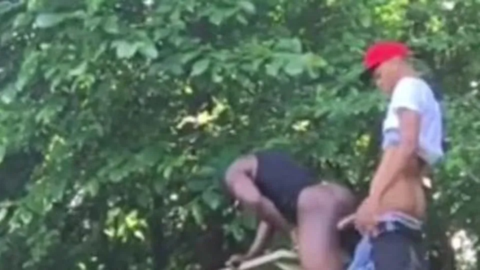 Fat Booty Muscle Nigga Dug Out