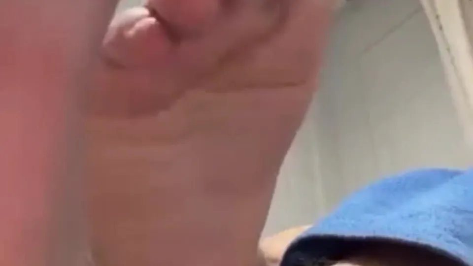 Foot Worship: Admiring Handsome Boy's Feet