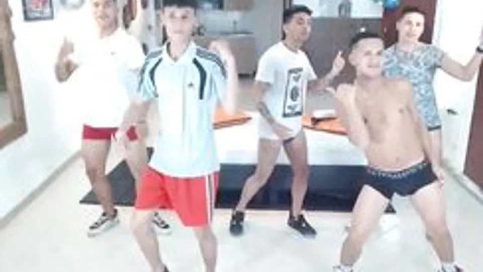 fellas fumble ORGY