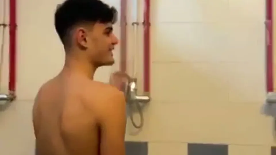 Teammates Shower Encounter