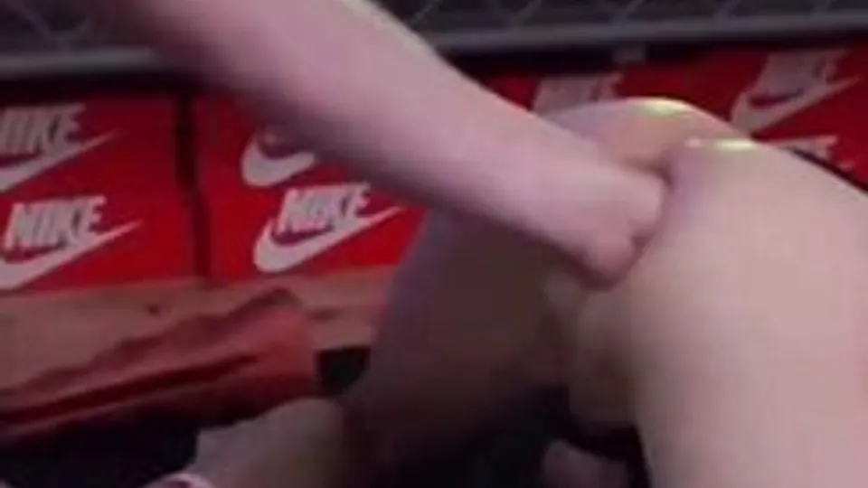Fisting amateur dude