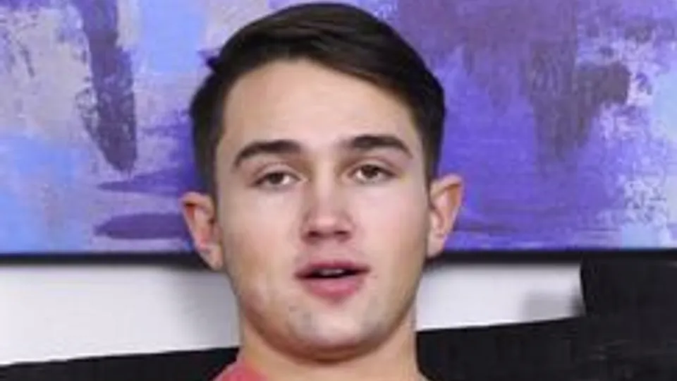 Fit hairy twink Mason frat porn solo