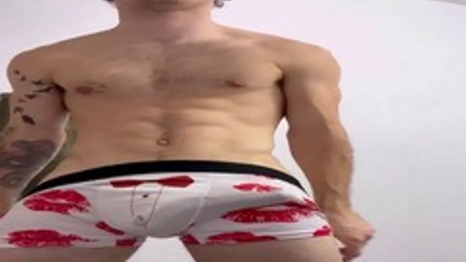 Fit handsome white stud flashing hard cock - ThisVid.com