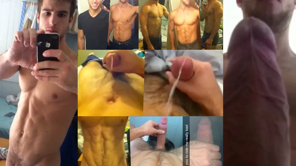 Fit jock showing off his cock, jerking it & cumming - ThisVid.com