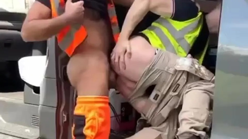 Fit Workmen Fucking In Van - ThisVid.com
