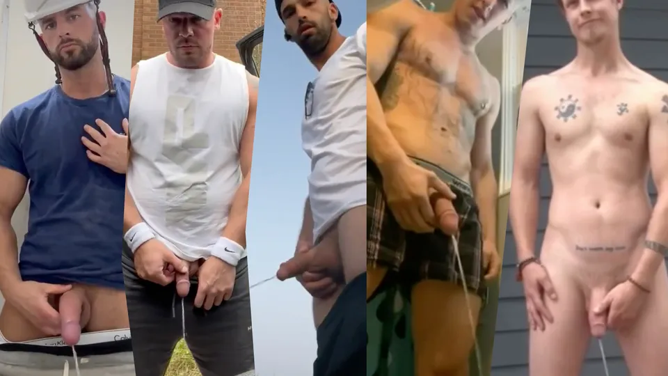 Five guys and a piss - ThisVid.com