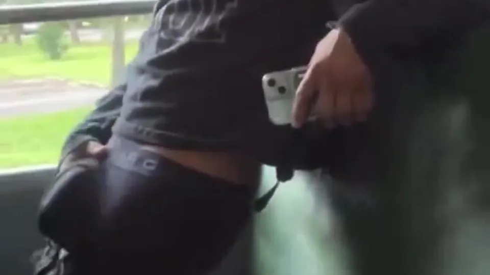 Public Bus Dick Flashing