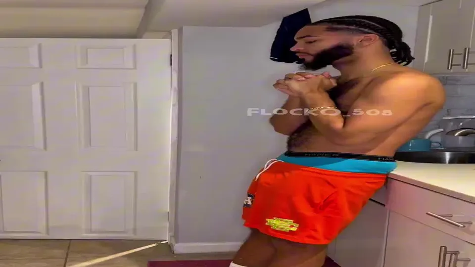FLOCKO Sexy Hairy Black Dude Cockthirsty Orgasmic Blowjobs And Fucks (3).mp4