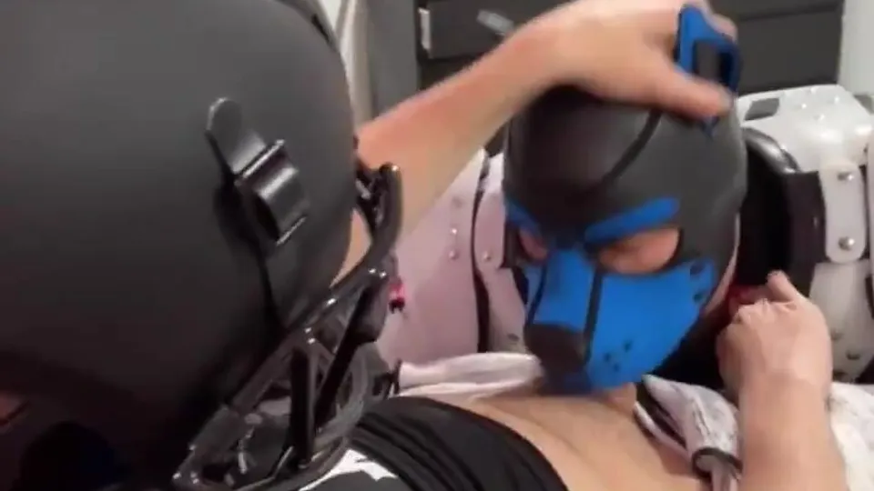 Football pup sucks qb's cock - ThisVid.com