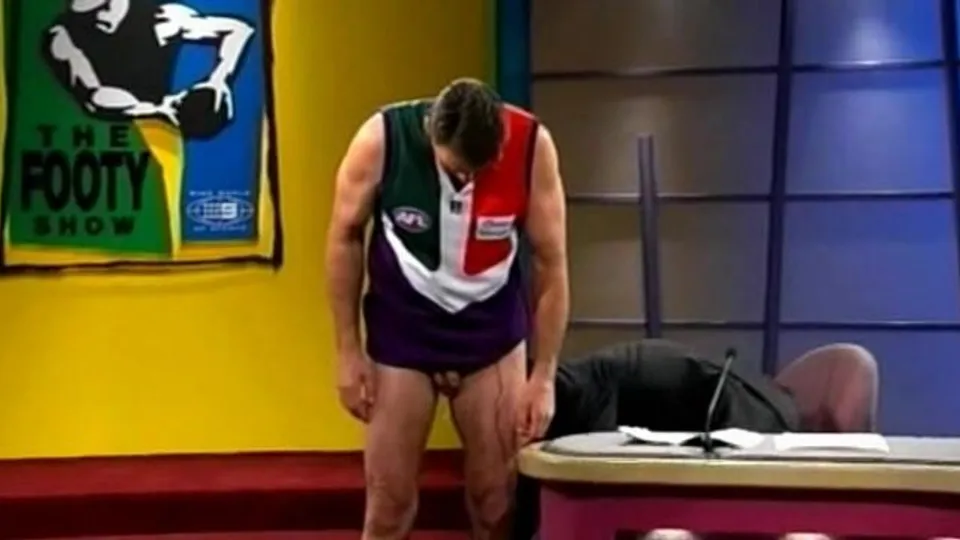 FOOTBALLER EXPOSED ON TV SHOW - ThisVid.com