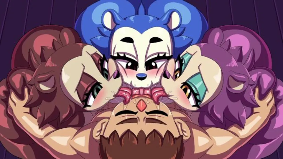 Foursome With Three Busty PHAT ASS Furrys!!! - Waifu Crossing
