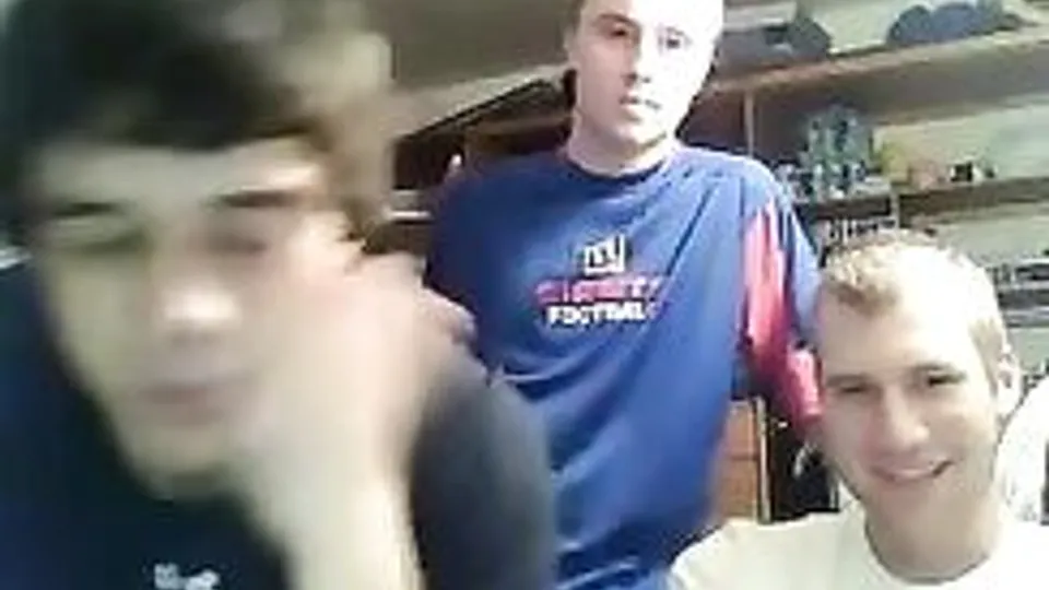 Frat boys show cam cock