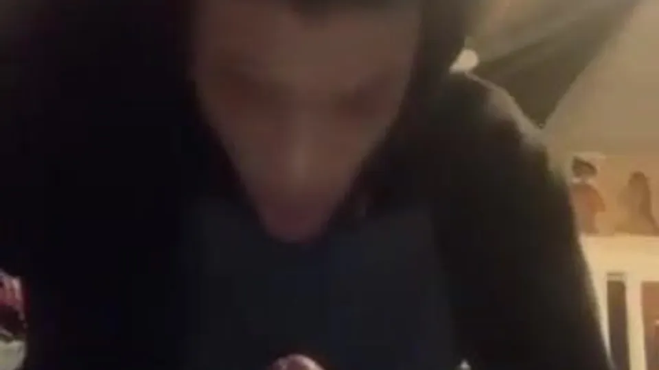 Freaky str8 teen en self sucks and cums for me