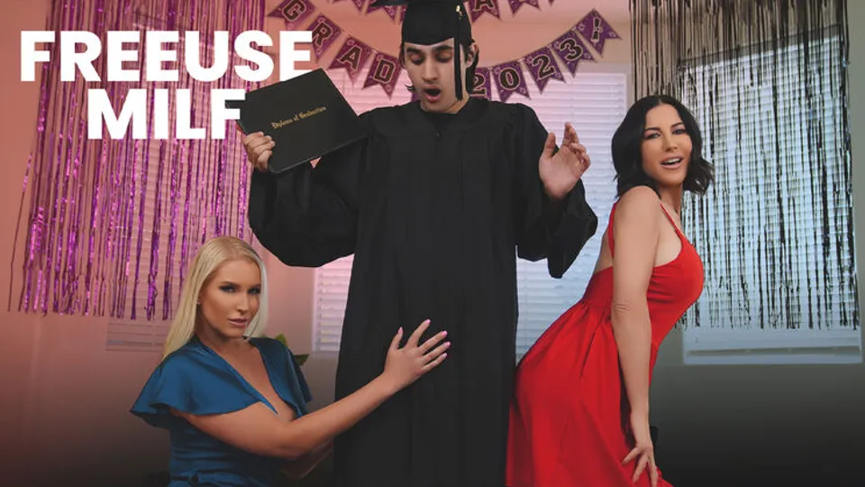 FreeUse Milf - Vanessa CageElias CashBrooke Barclays - The Perks of Graduation 