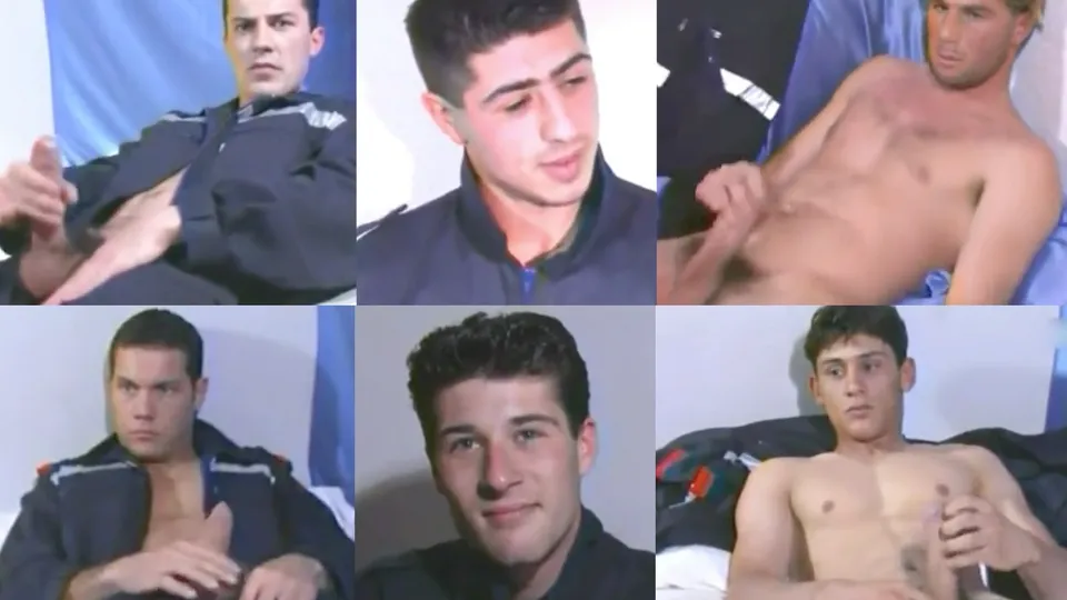 French firefighters showing ass, jerking & cumming - ThisVid.com