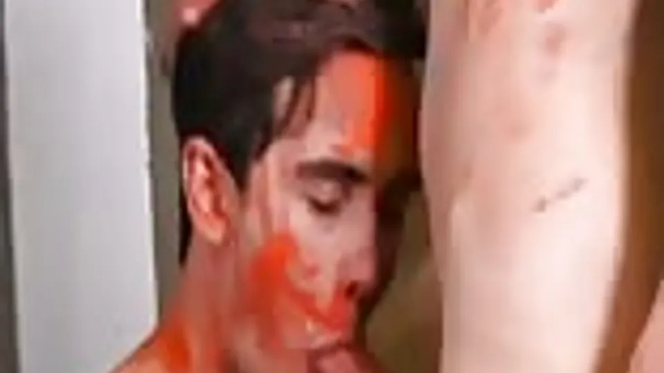 French twinks piss and facial cum