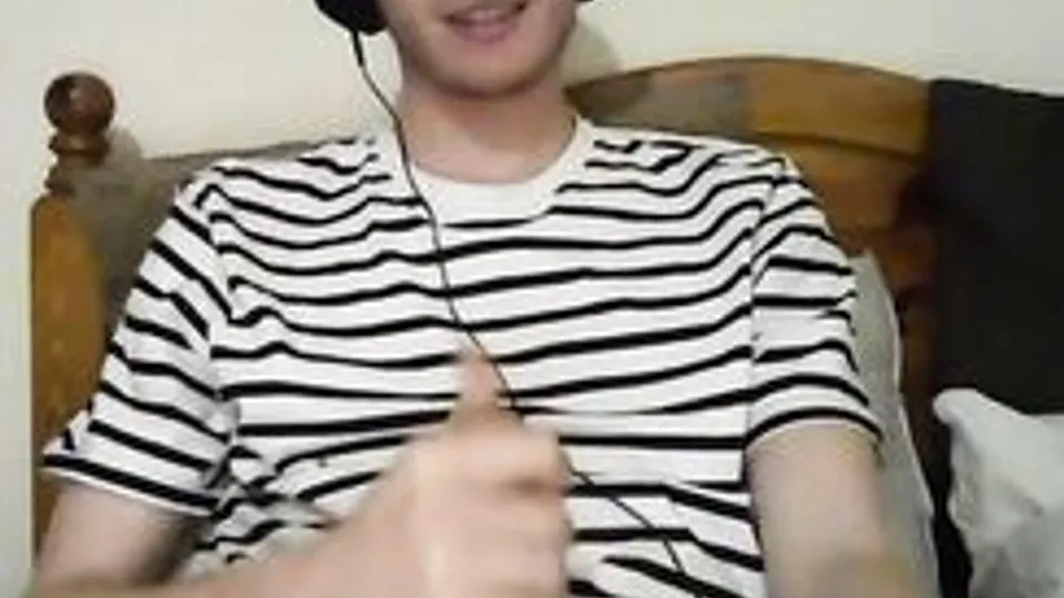 Friendly with striped shirt