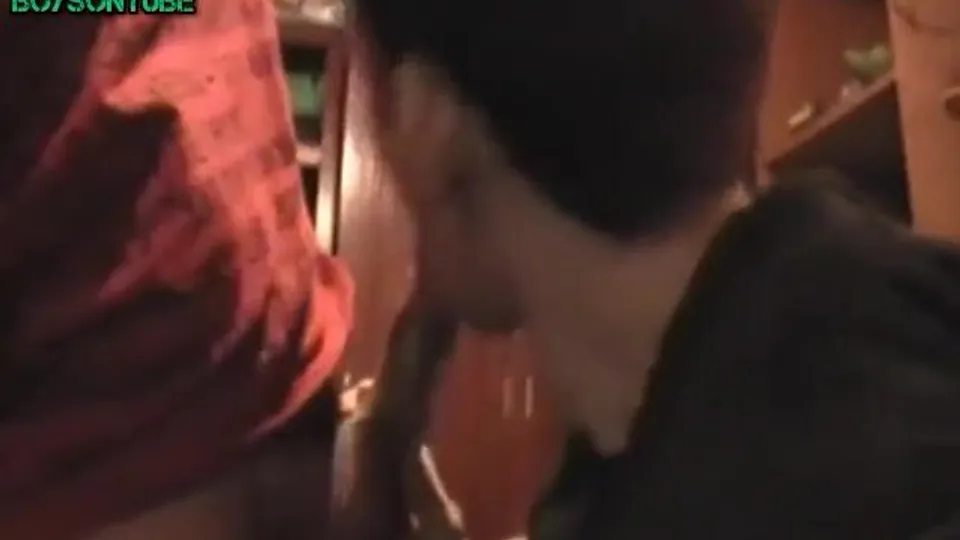 Friends first blowjob