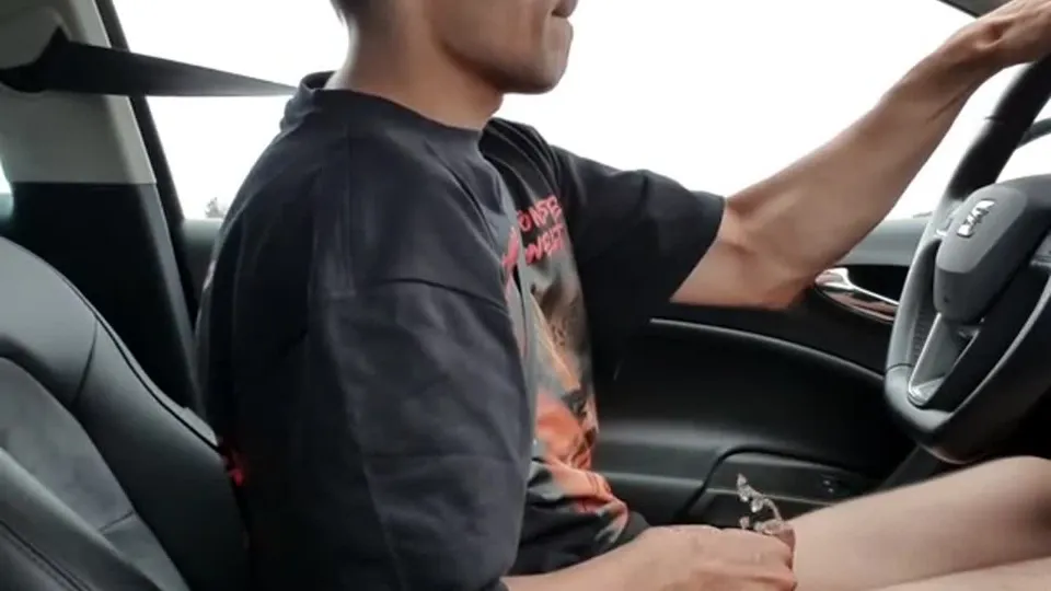 Blonde Teen Urinates in Bathroom