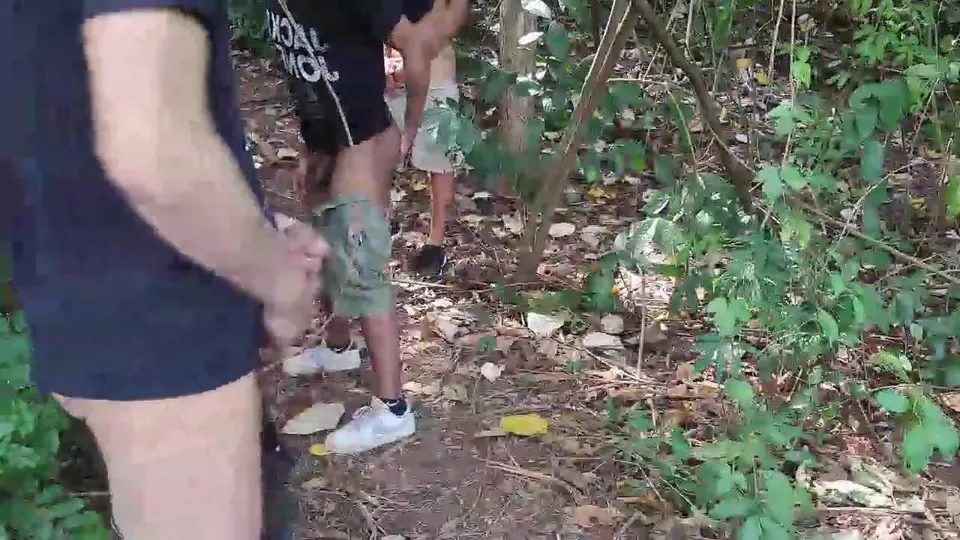 Gay Park Cruising: Horny Guys Fuck, Suck, and Wank