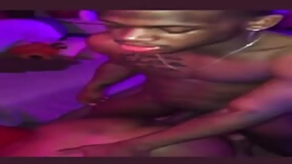Fucking a tight ass slut in a house party