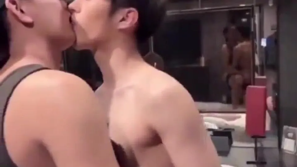 Asian Twink Handjob & Bareback Fuck