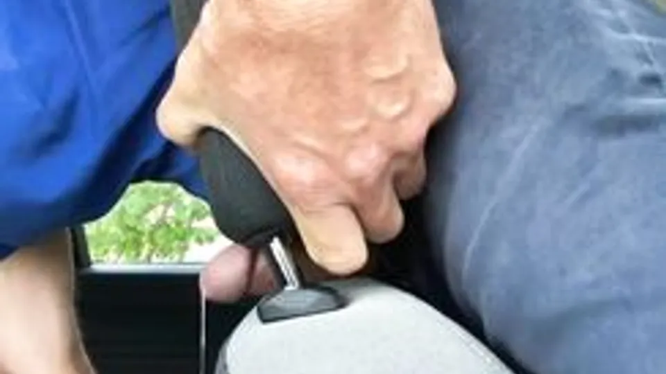 Fucking his car ;)
