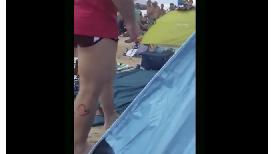 Fucking in a Tent on the Beach - ThisVid.com