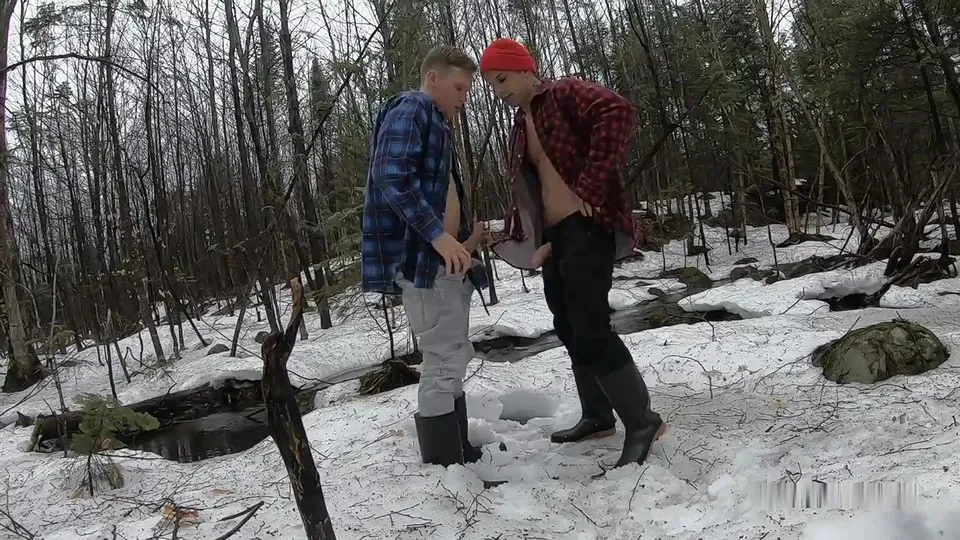 Fucking outside after snowstorm - ThisVid.com