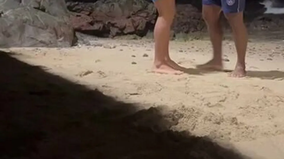 Fucks On Public Beach