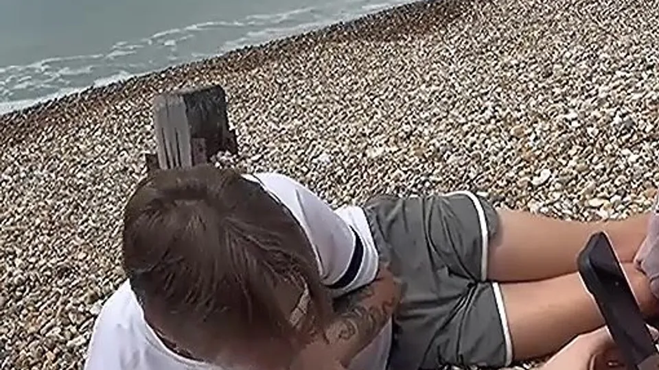 Fun on the Beach - video 2 - ThisVid.com