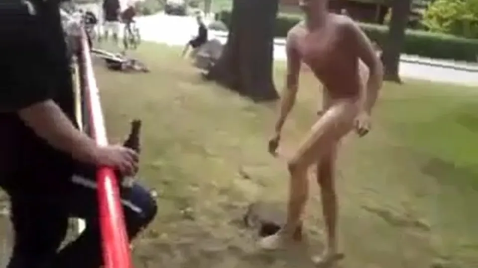 Fun With His Friends