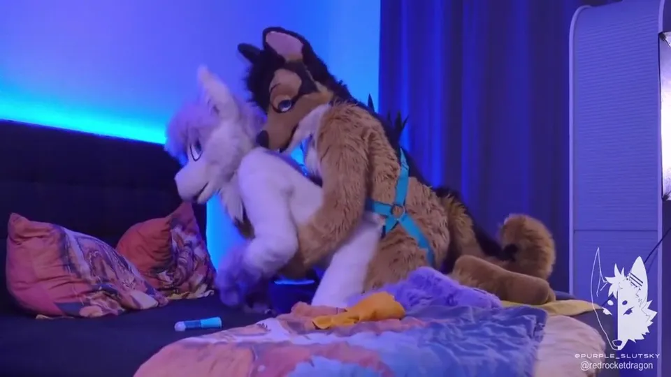 Furry Murrsuit Orgy: Moaning Twinks