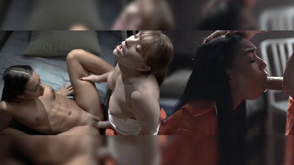 Futanari XXX - Black AngelSata Jones - Cellmate 