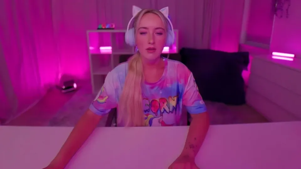 Gaming Session Turns Steamy with Ann Joy