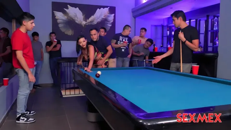 Hot Wife Gangbanged by Five