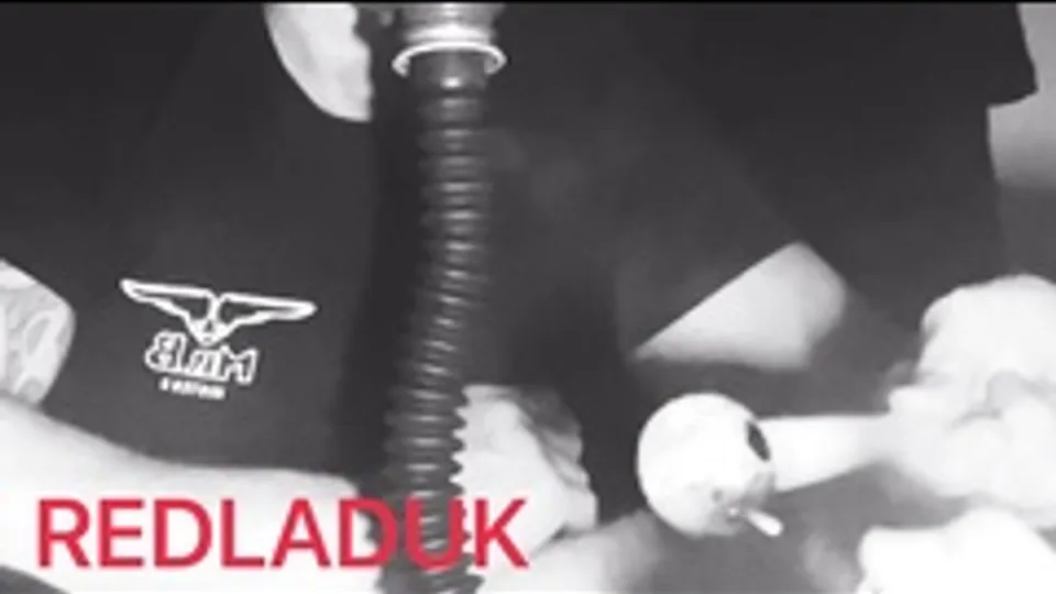 GAS MASK FORCED SMOKING