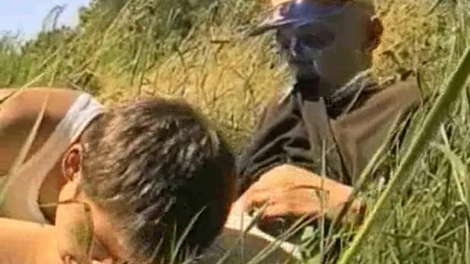Russian Twink Masturbates and Sucks Uncut Cock