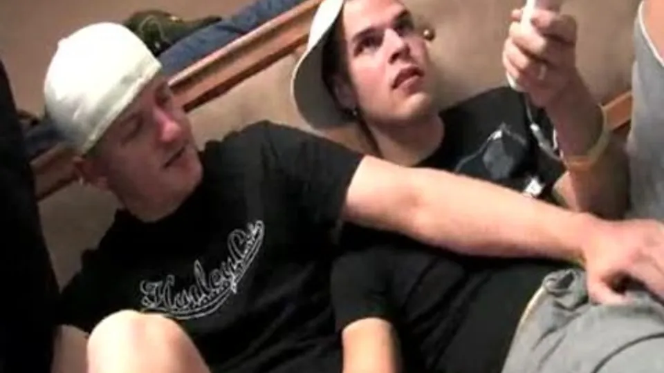 gay-for-pay Bosco and Landon Tag Squad Spence