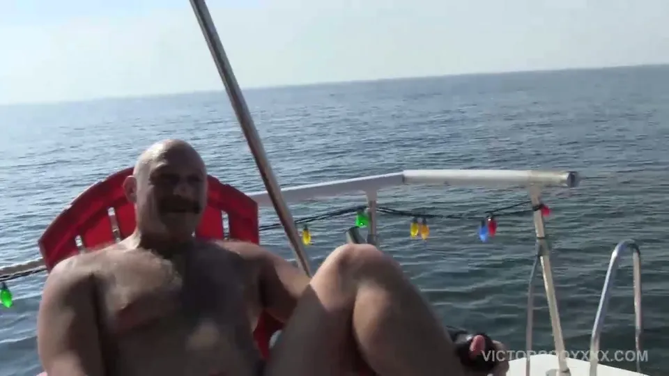 Gay Mature Off Shore Gang Bang