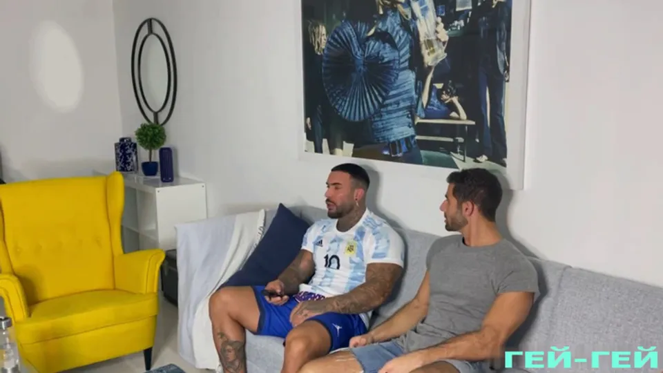 gay threesome  — PornOne ex vPorn