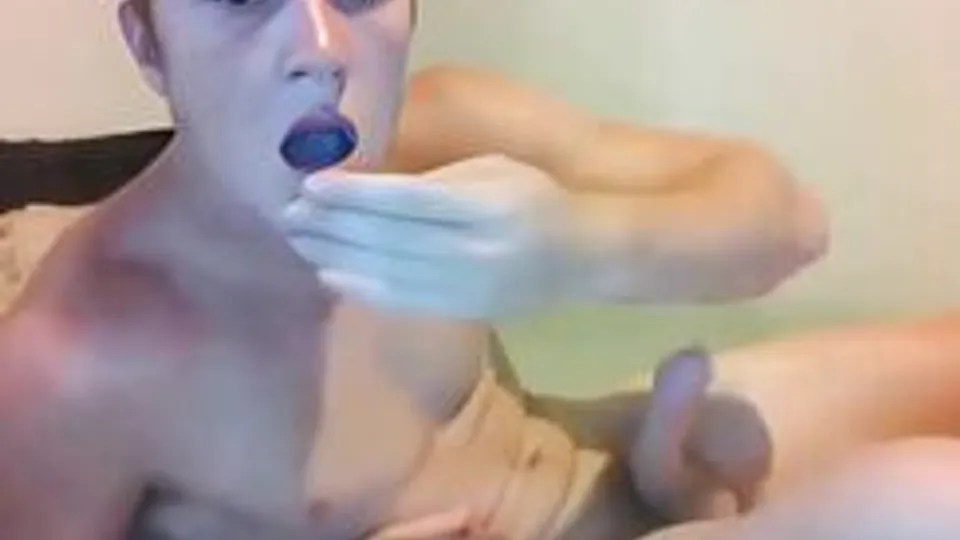 GBT Self Sucking Ginger Lad - AI Enhanced Boys Porn