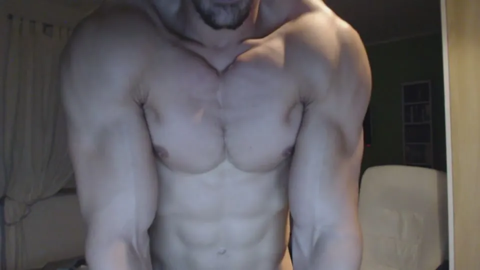 German Muscle God Flexes