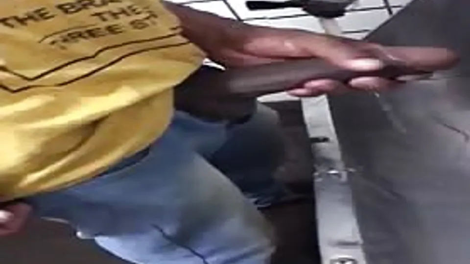 Public Toilet Handjob