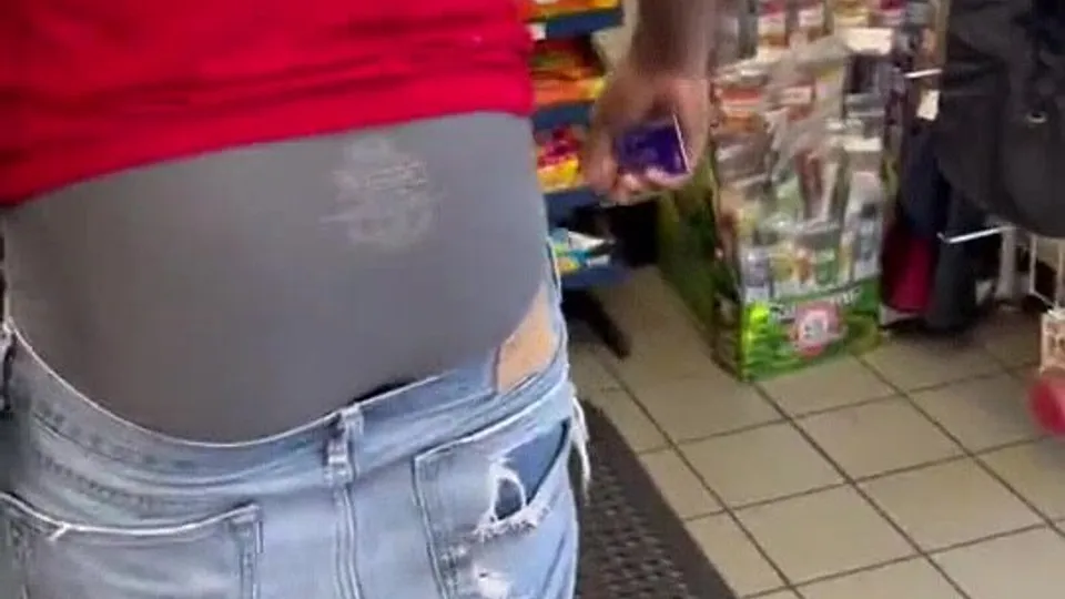 Voyeur Caught in Action