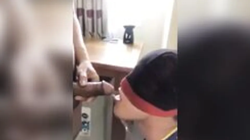 Getting mouthfuls of piss