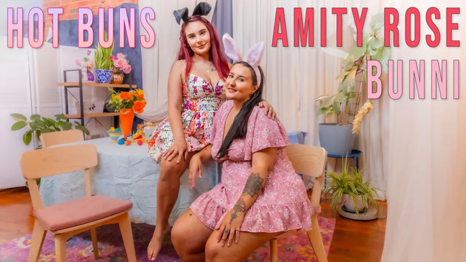 Girls Out West - Amity RoseBunni - Amity Rose & Bunni - Hot Buns 